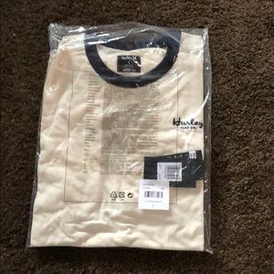 Brand New With Tags Suede Hurley Short Sleeve Tee